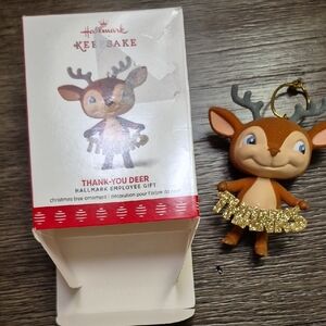 Hallmark Keepsake Thank-You Deer Ornament